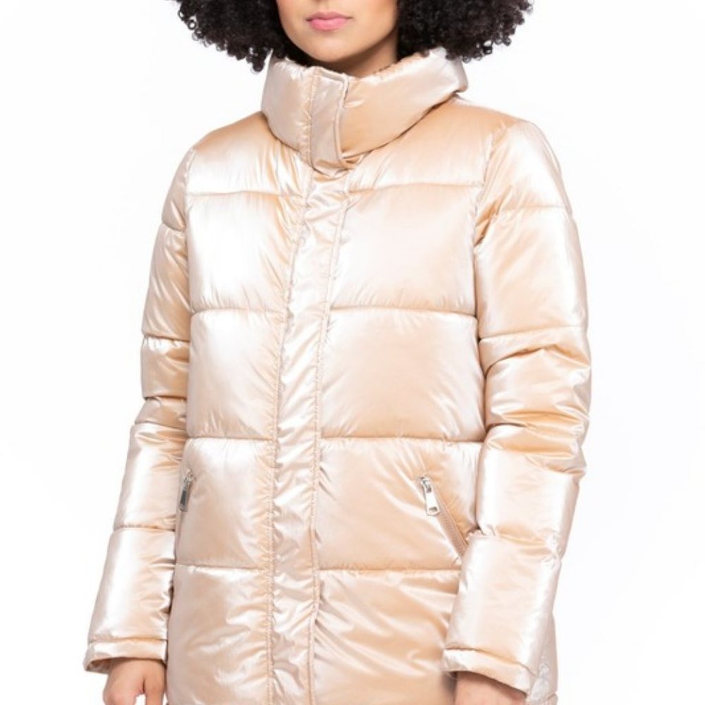 Coalition LA Champagne Bubble Coat - Picture 3 of 6